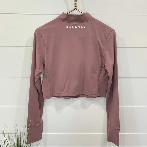 Balance Athletica Elevate Cropped Zip Intuition Size XL - Picture 8 of 12